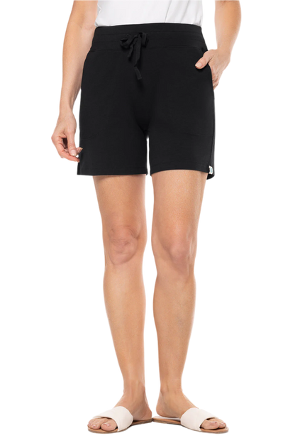 Coolibar Women's Aventura Knit Short UPF 50+ - Black