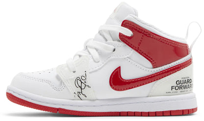Air Jordan Toddlers Retro 1 Mid Ss 'Rookie Season' Td Sneakers