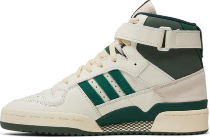 adidas Men's Forum 84 'Off White Dark Green' Sneakers