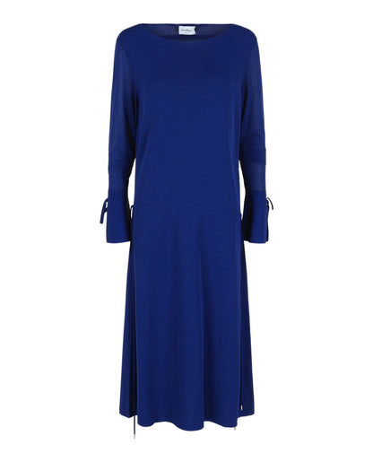 Ferragamo Long-Sleeved Midi Dress
