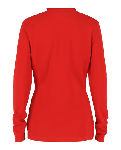 Ferragamo Stretch Jersey Mock-Neck Shirt