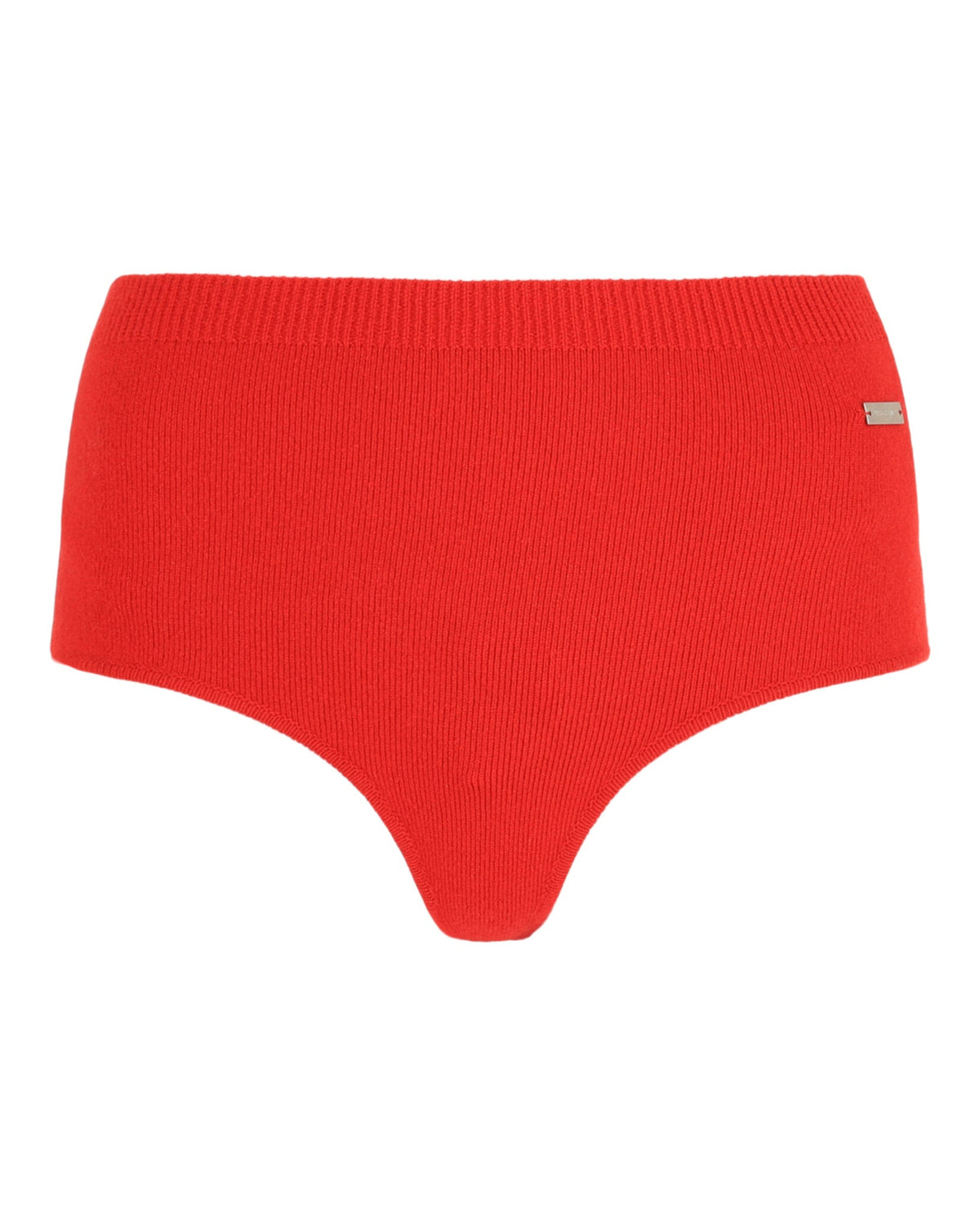 Ferragamo Ribbed Texture High-Waisted Knitted Coulottes