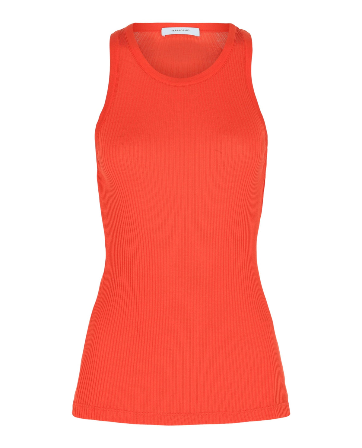 Ferragamo Ribbed Tank Top