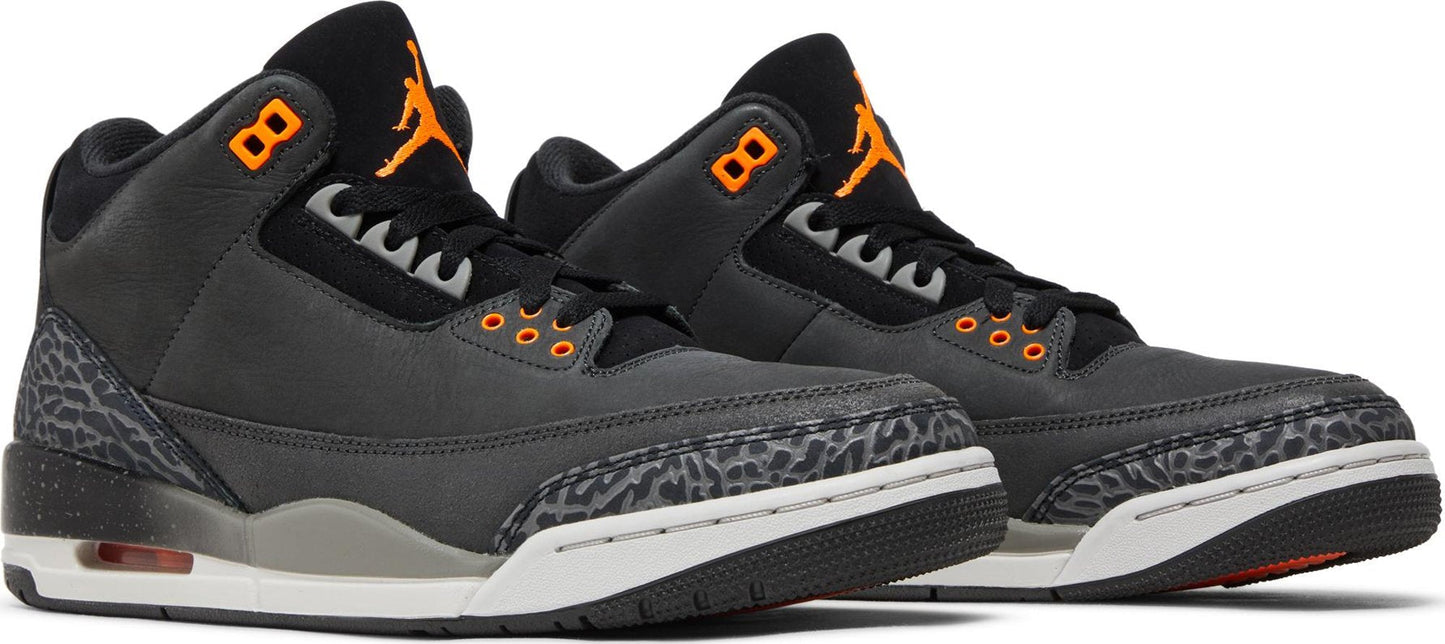 Air Jordan Men's Retro 3 'Fear Pack 2023' Sneakers