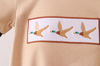 Camo Duck Embroidered Bubble