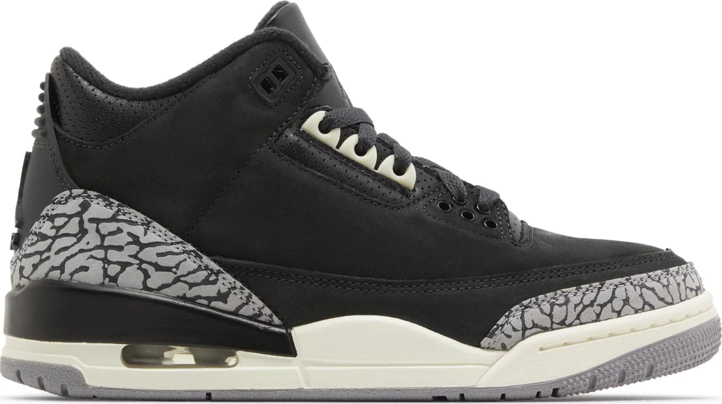 Air Jordan Women's Retro 3 "Off Noir" Sneakers