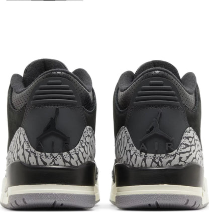 Air Jordan Women's Retro 3 "Off Noir" Sneakers