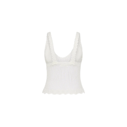Kulani Kinis Crochet Cami - Ivory