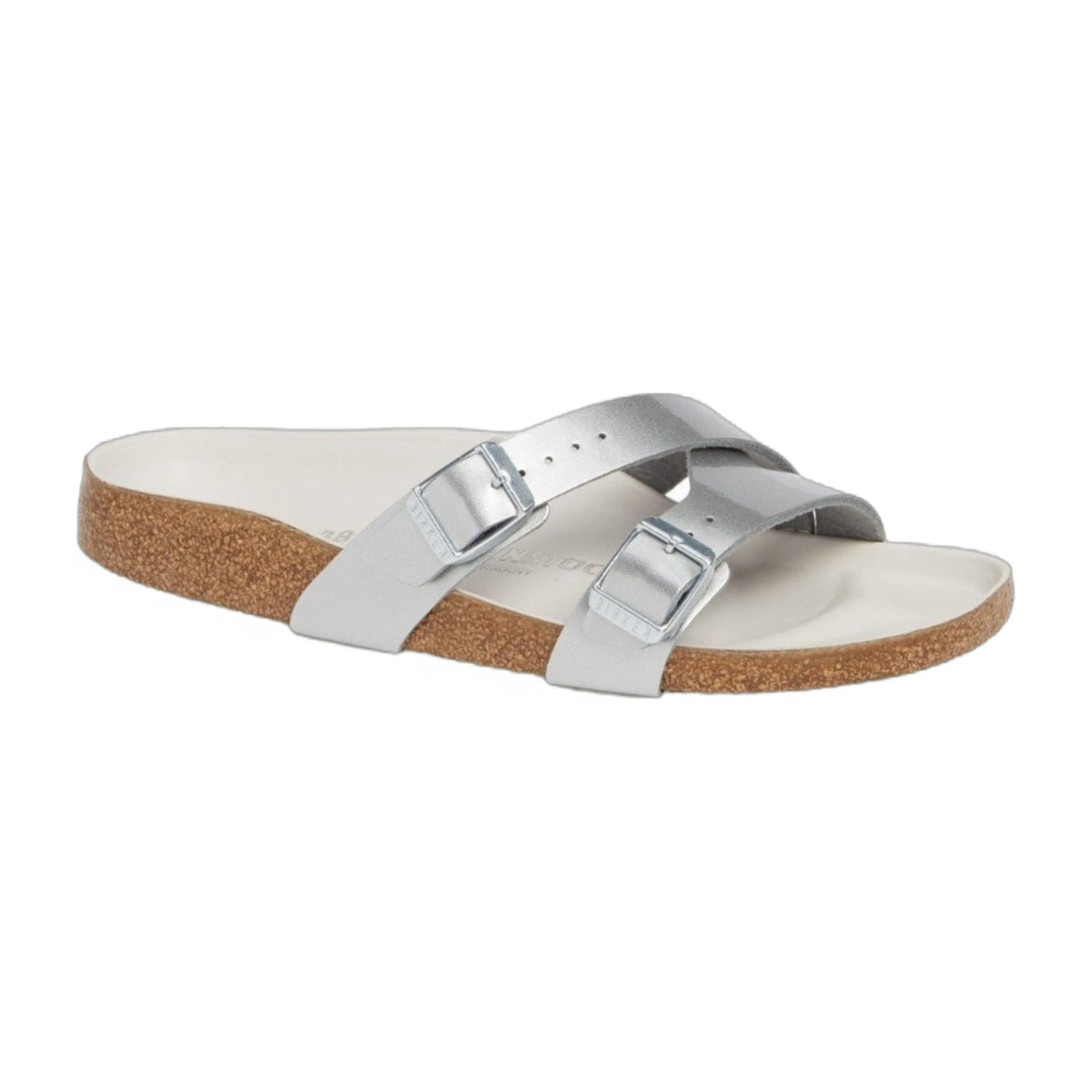 Birkenstock Unisex Yao Balance Birko Flor Silver