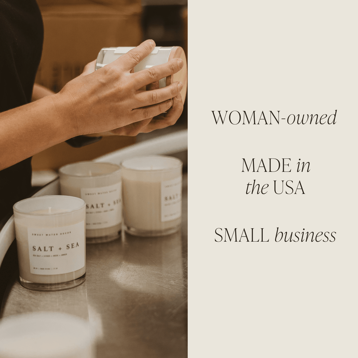 Fraser Fir Soy Candle - White Jar - 11 oz