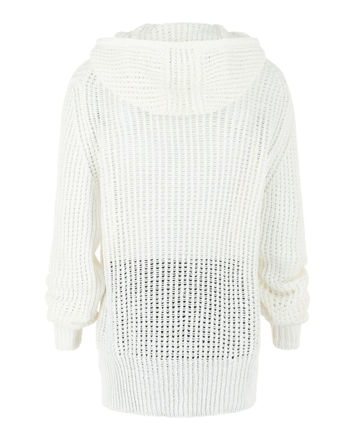 Ferragamo Crochet Drop-Sleeve Hoodie