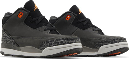 Air Jordan Toddlers Retro 3 'Fear Pack' Td Sneakers
