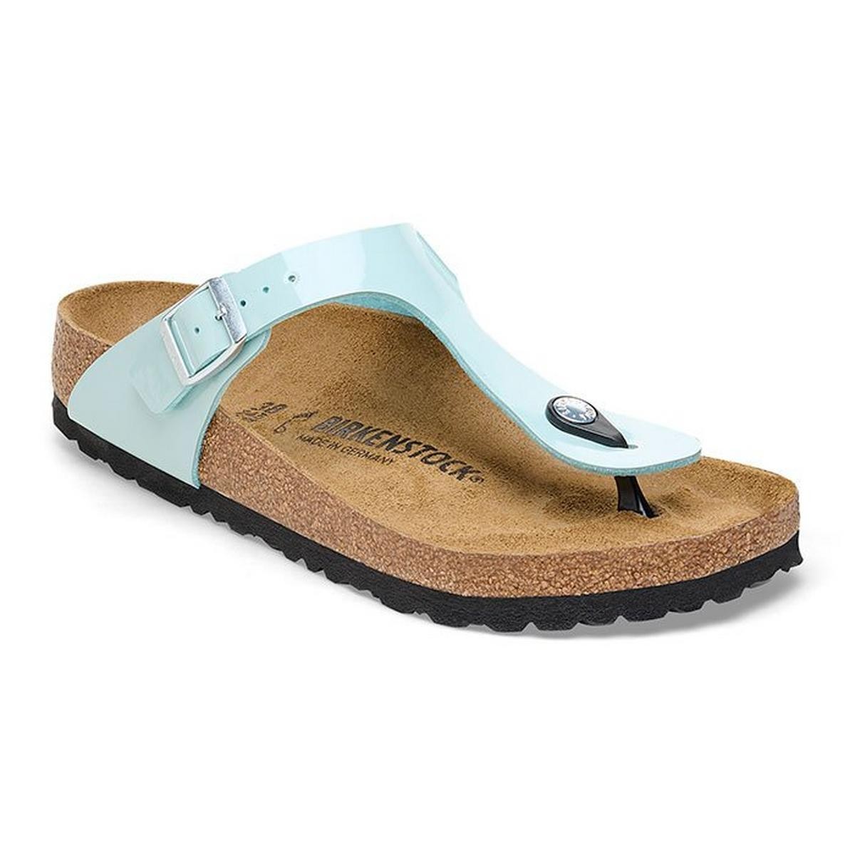 Birkenstock Gizeh Birko Flor Patent Sandals Regular