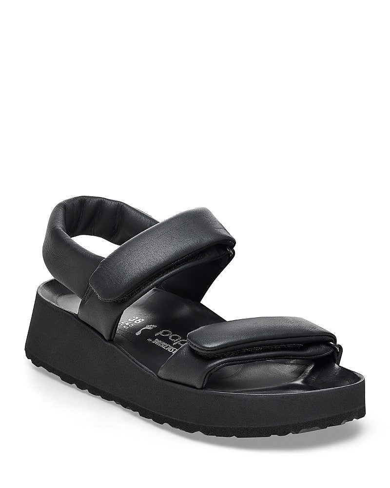 Birkenstock Unisex Theda Natural Leather Black