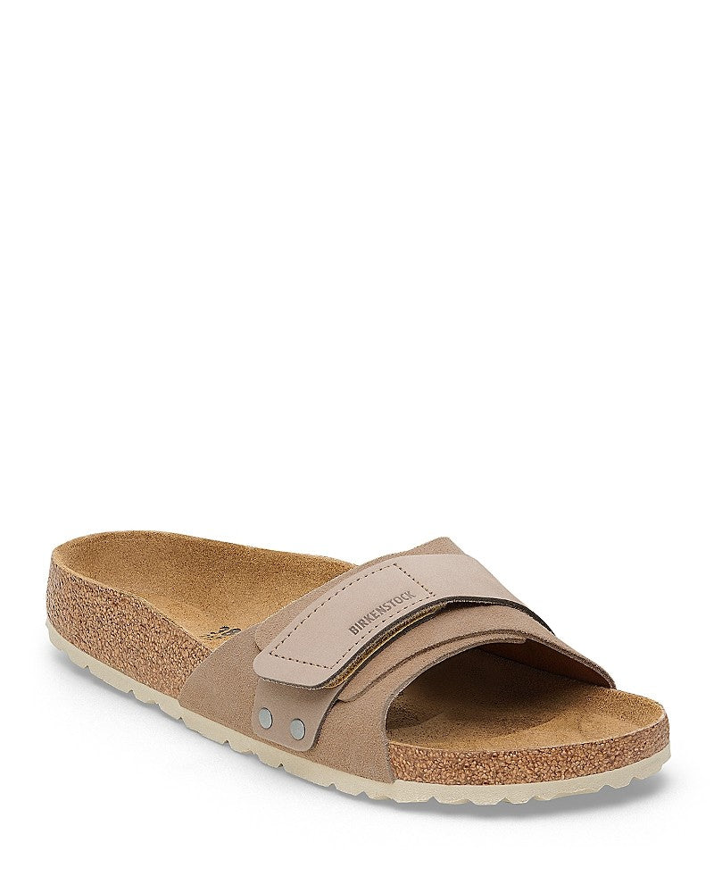 Birkenstock Milano Suede Shearling Slingback Sandals