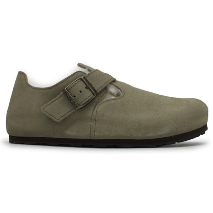 Birkenstock Arizona Shearling Suede Leather Sandals Regular