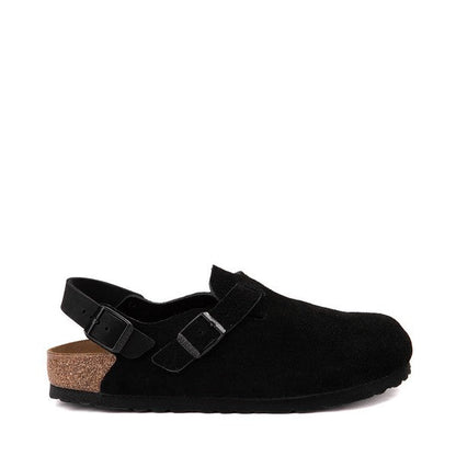 Birkenstock Tokio Ll Suede Leather Clogs Narrow