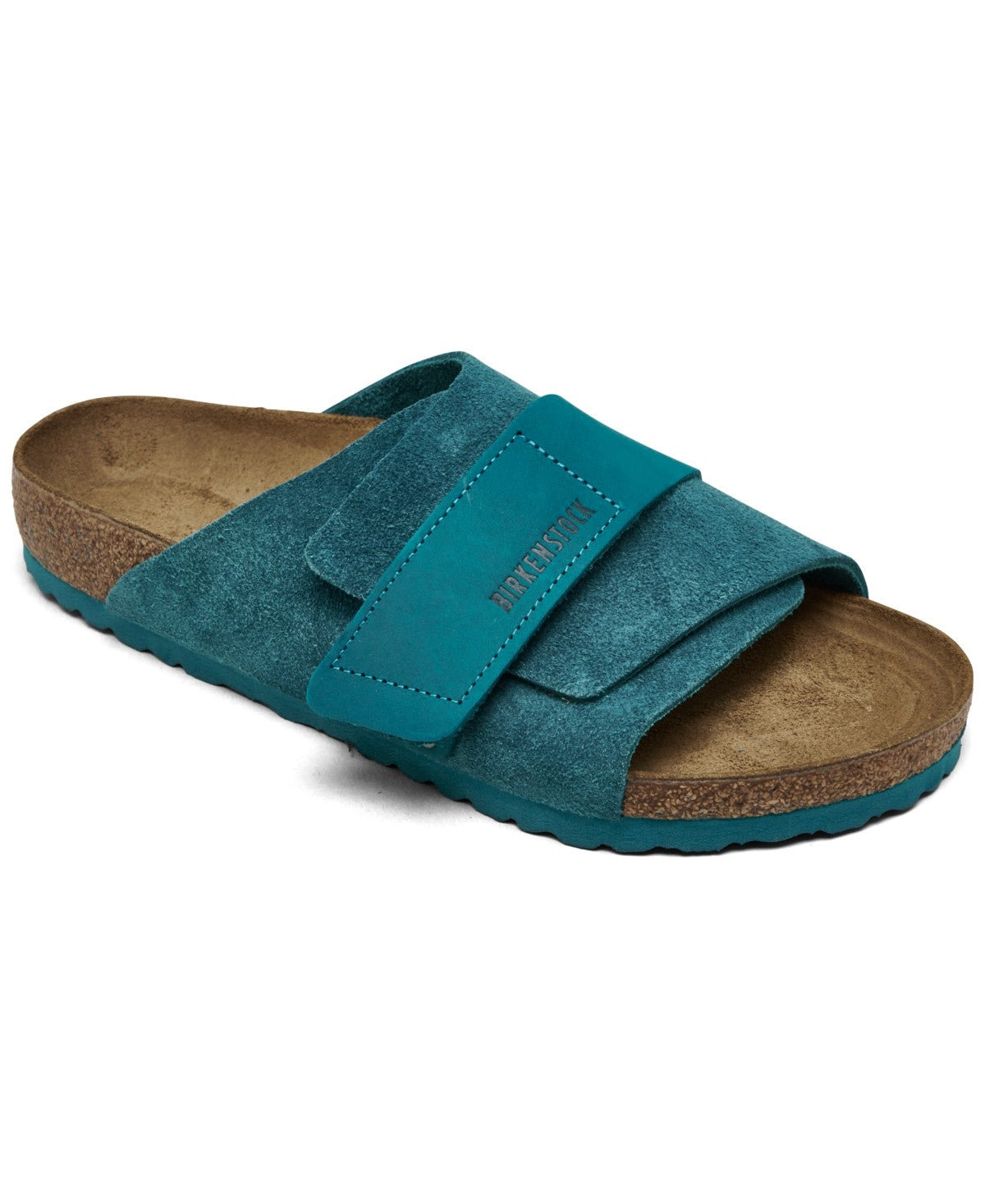 Birkenstock Unisex Kyoto Nubuck Leather Deep Turquoise