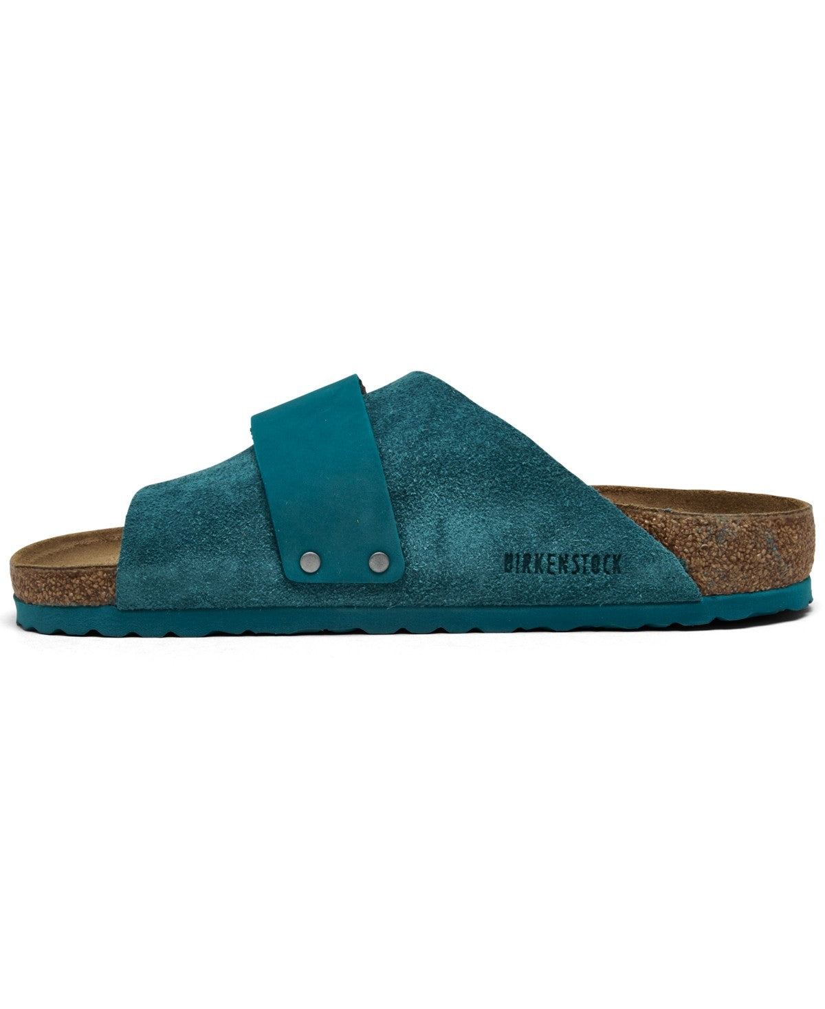Birkenstock Unisex Kyoto Nubuck Leather Deep Turquoise