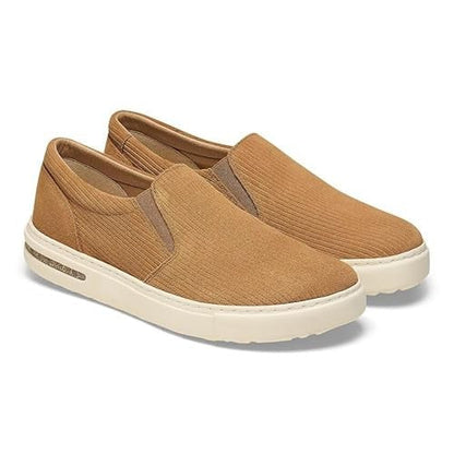 Birkenstock Unisex Oswego Suede Leather Cork Brown