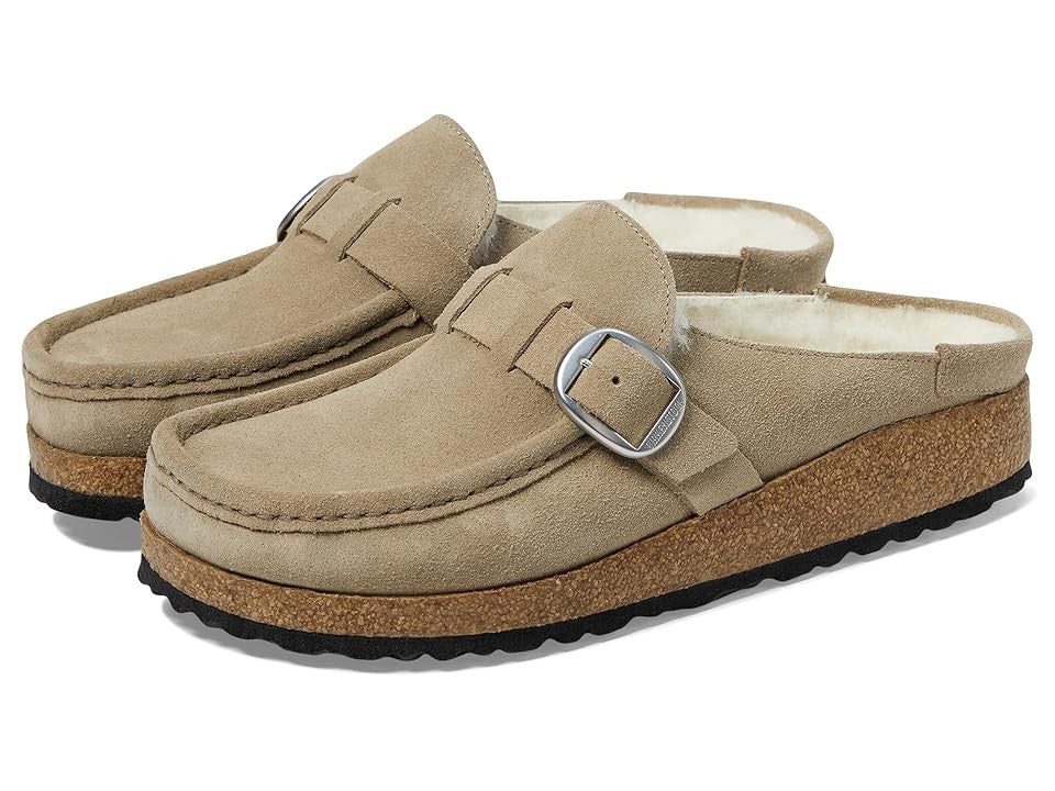 Birkenstock Buckley Shearling Suede Shoes