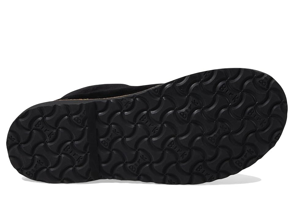 Birkenstock Unisex Uppsala Mid Shearling Suede Leather Black