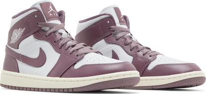 Air Jordan Women's Retro 1 Mid 'Sky J Mauve W' Sneakers