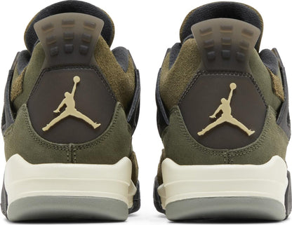 Air Jordan Grade School Retro 4 Se 'Craft Medium Olive' Gs Sneakers