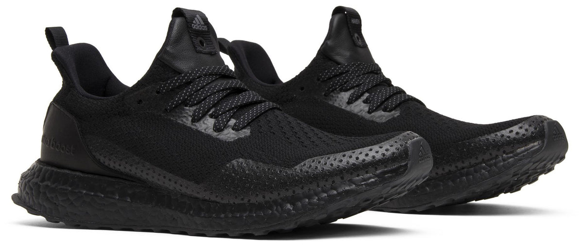 adidas Men's Ultra Boost Uncaged 'Haven Triple Black' Sneakers