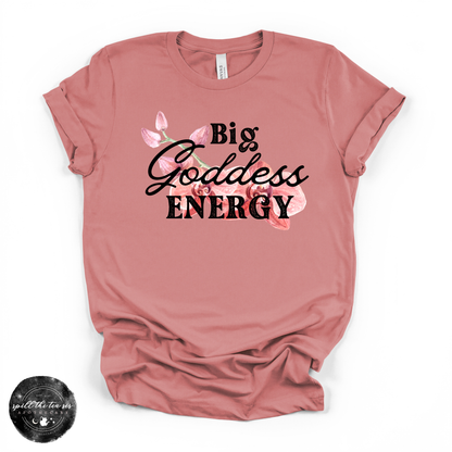 Goddess Energy Tee | Empowering Graphic T-Shirt