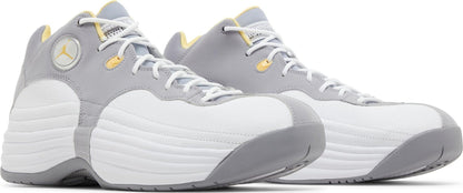 Air Jordan Men's Retro Jumpman Team 1 'Cement Topaz Gold' Sneakers