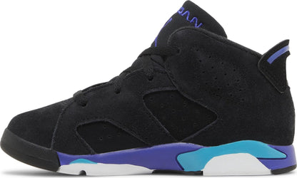 Air Jordan Toddlers Retro 6 'Aqua' Td Sneakers