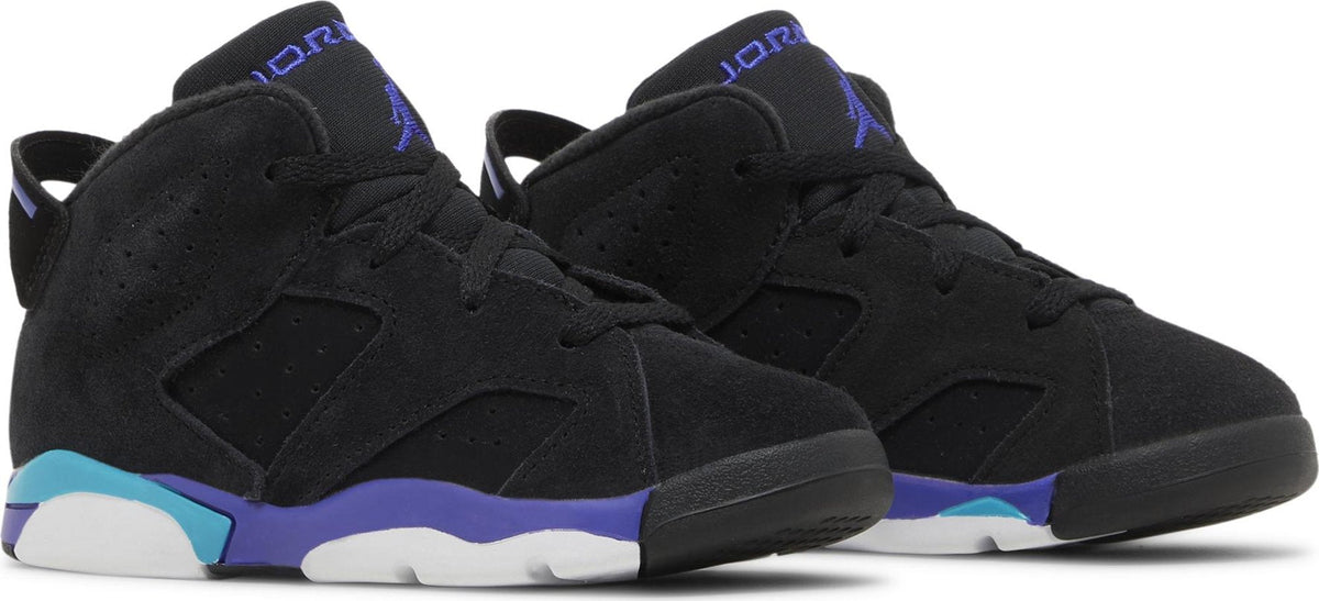 Air Jordan Toddlers Retro 6 'Aqua' Td Sneakers