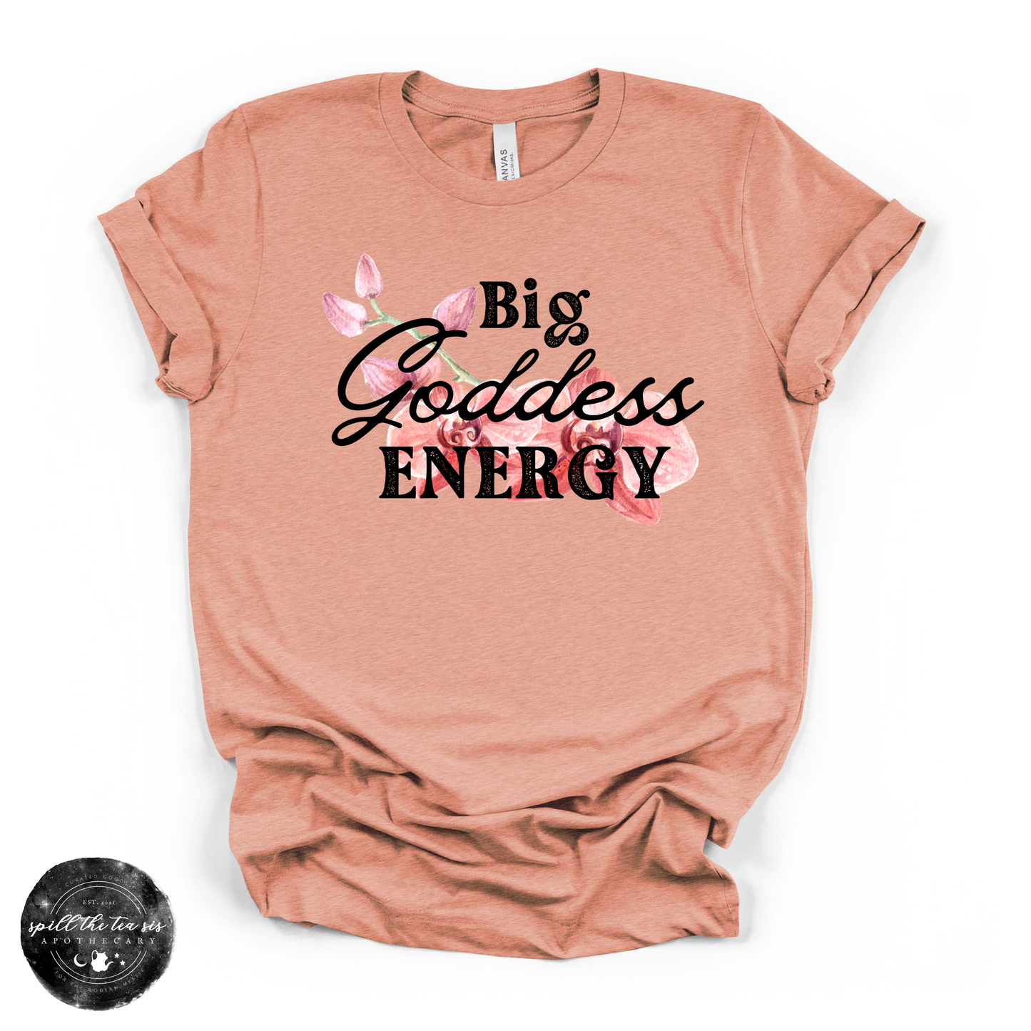 Goddess Energy Tee | Empowering Graphic T-Shirt