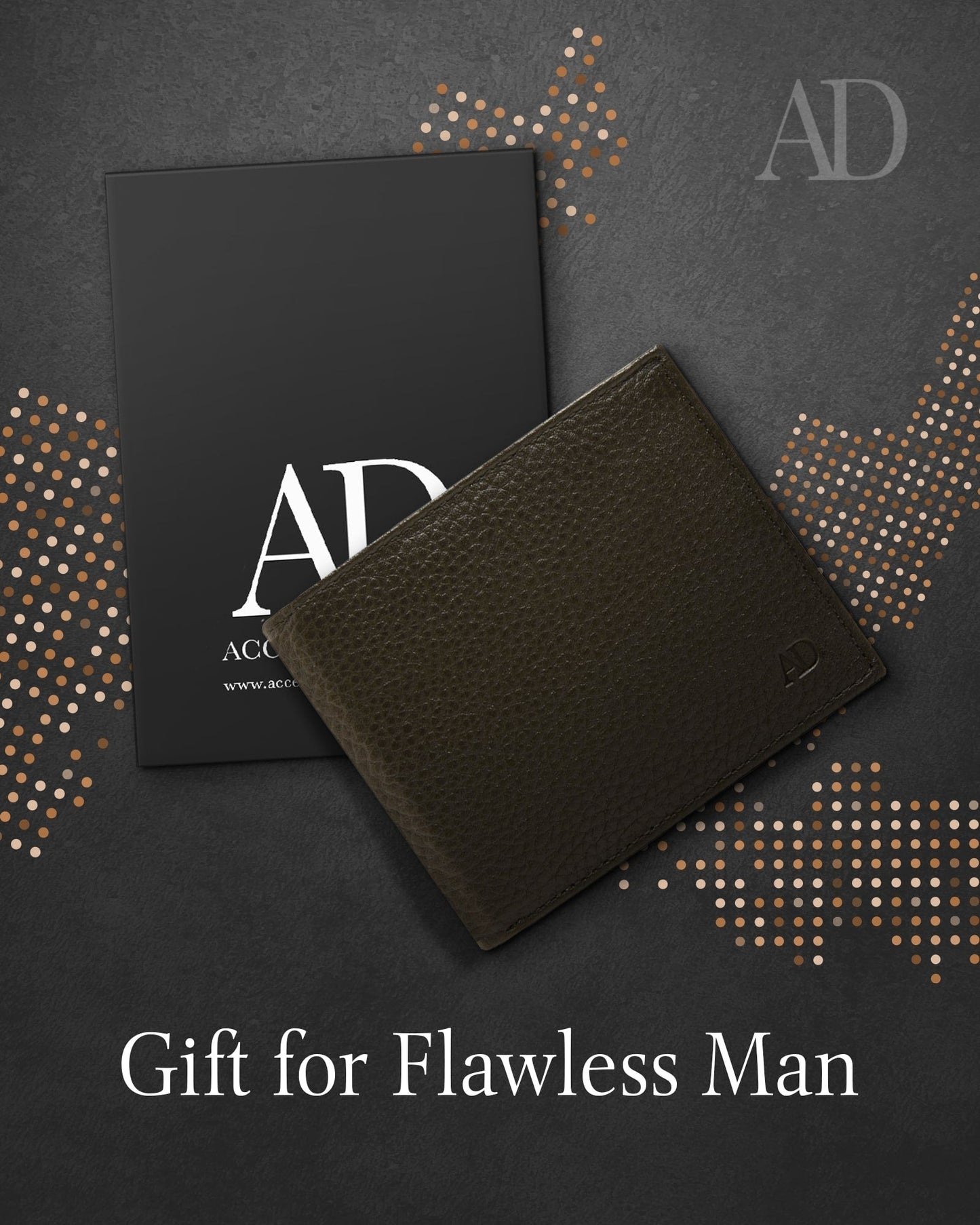 Bifold Wallet With Flip-Up ID Window