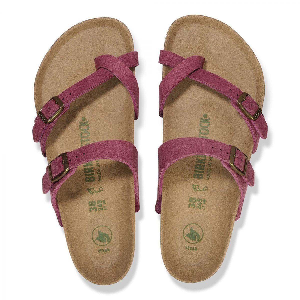 Birkenstock Arizona Suede Leather Soft Footbed Sandals Narrow
