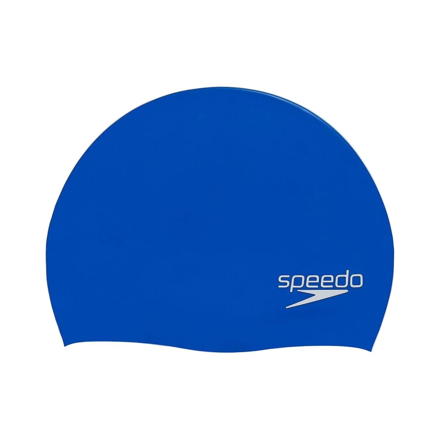 Speedo Silicone Elastomeric Adult Swim Cap - Blue