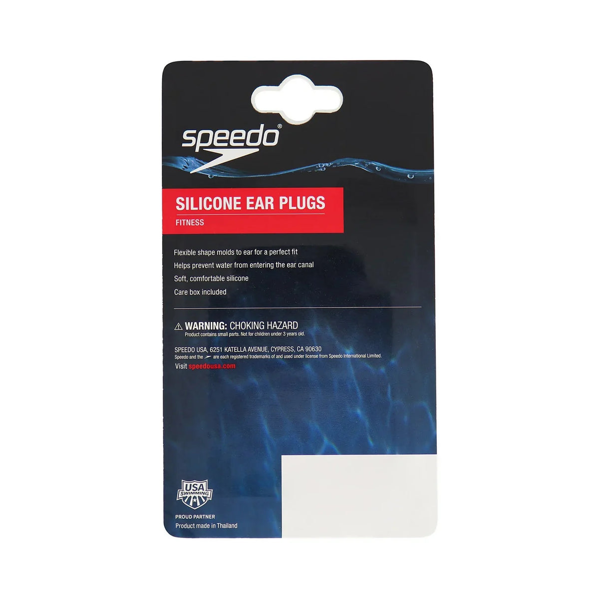 Speedo Silicone Ear Plugs - Clear