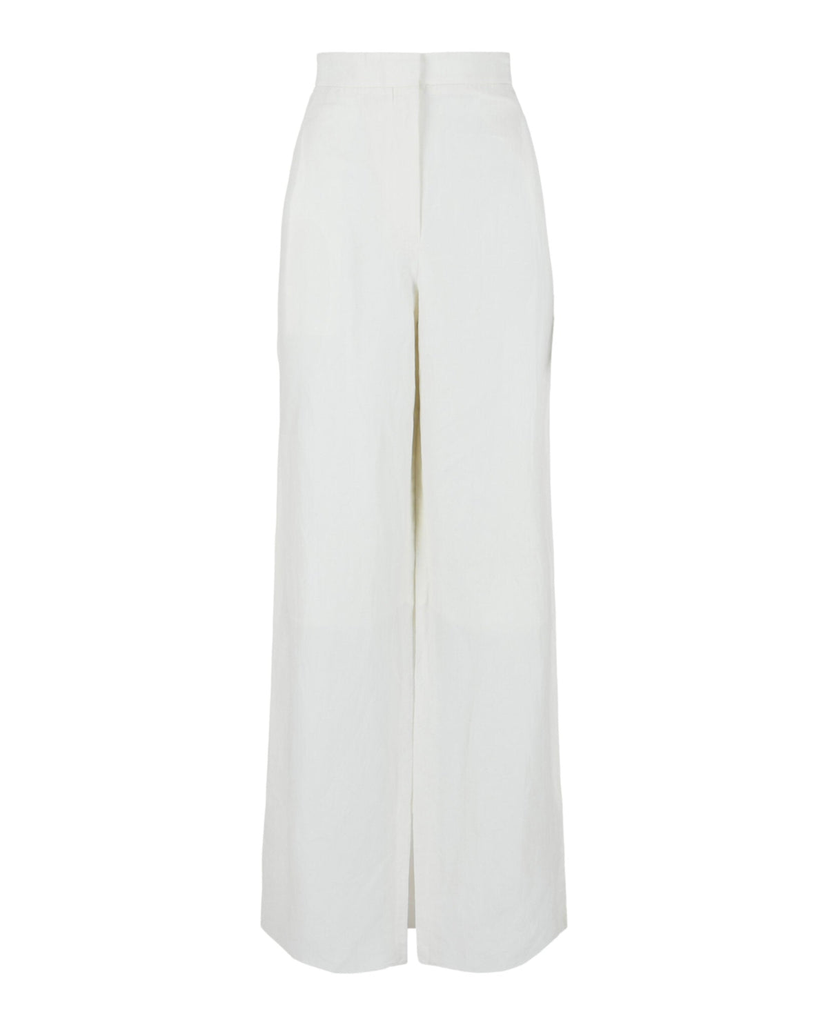 Ferragamo Wide-Leg Linen Pants