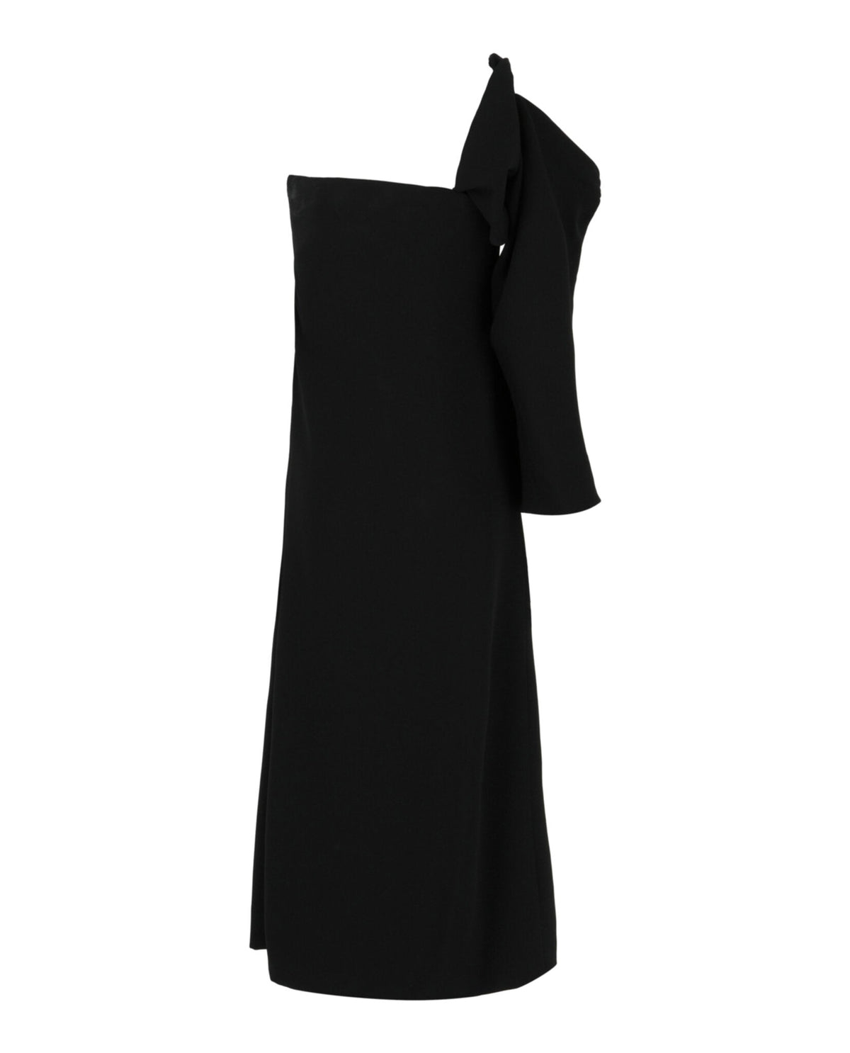 Ferragamo One-Shoulder Midi Dress