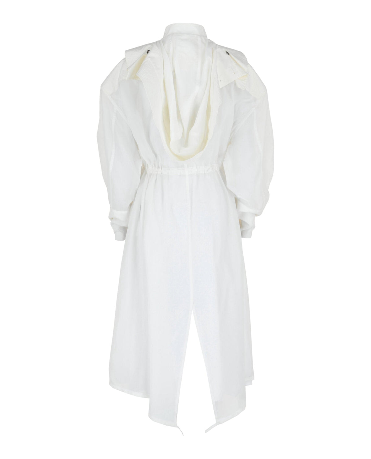 Ferragamo Long-Sleeved Hooded Trench Coat