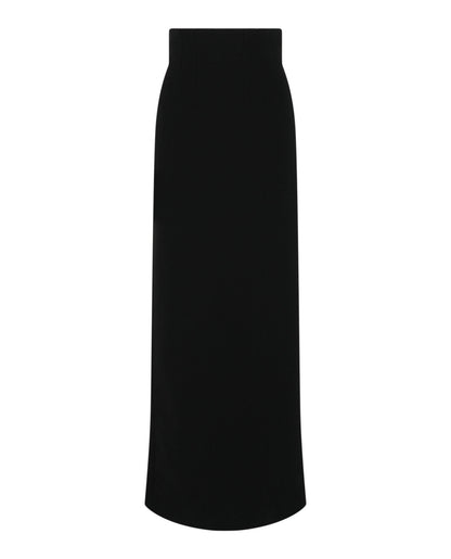 Ferragamo Wool Blend Maxi Skirt