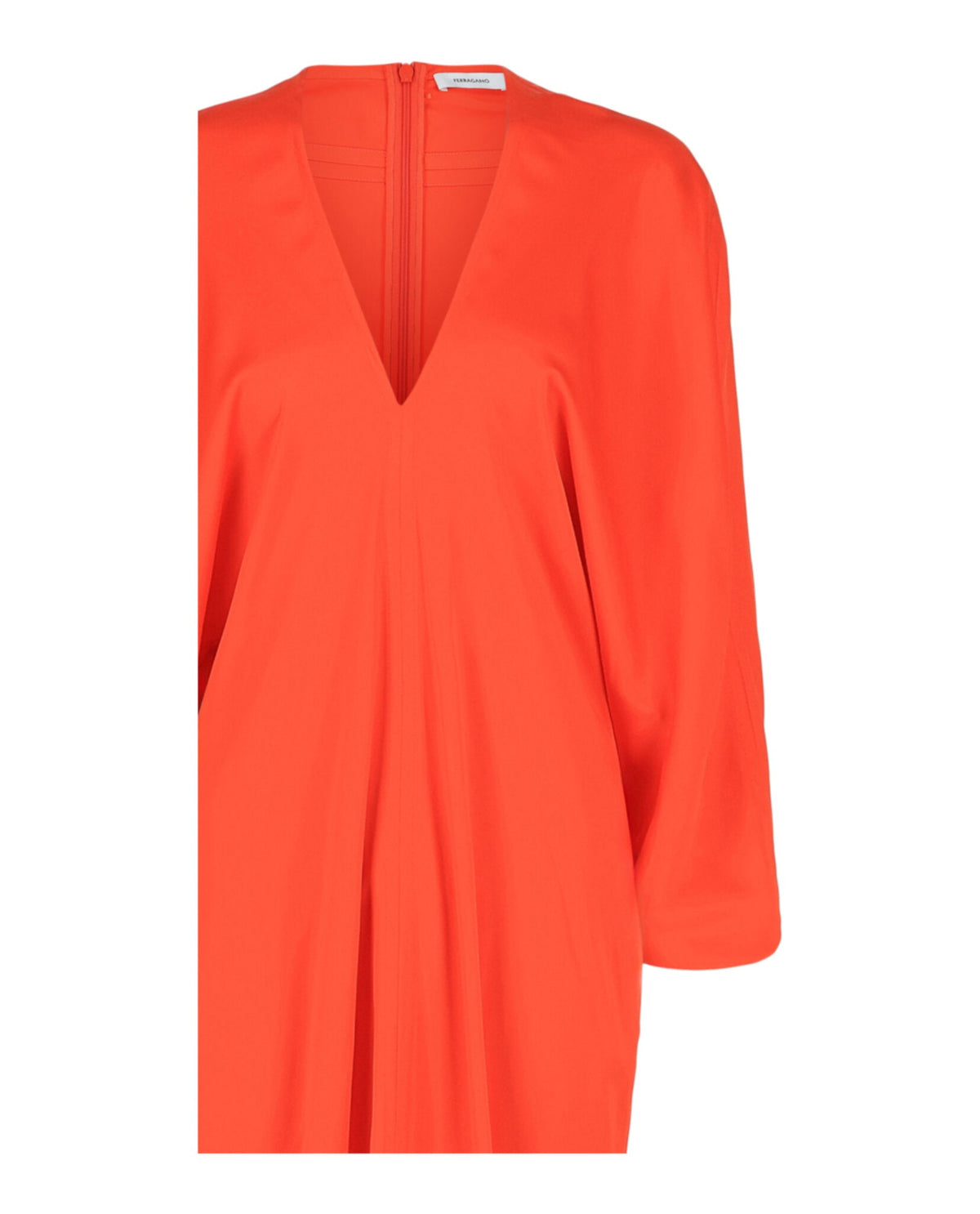 Ferragamo V-Neck Maxi Dress