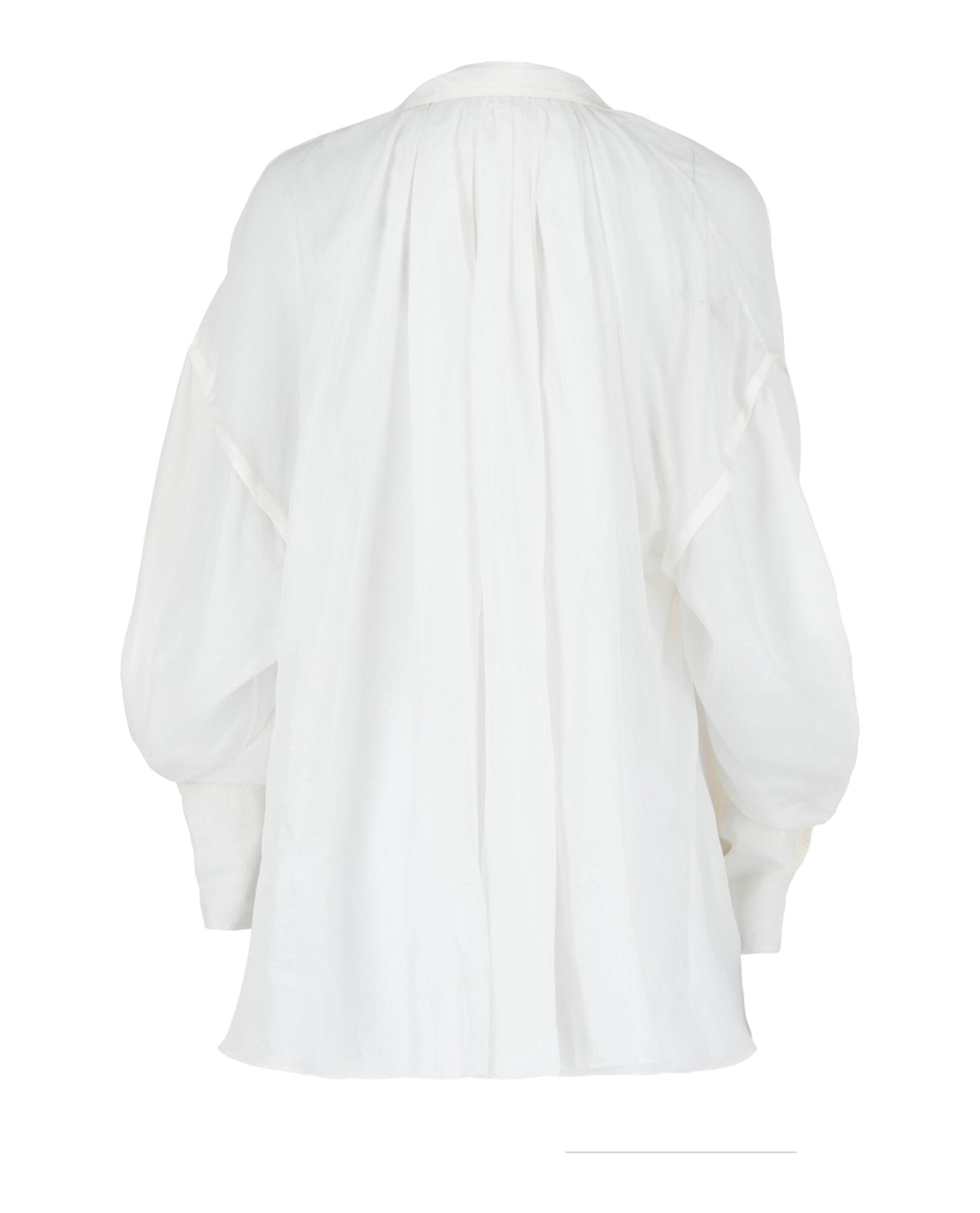 Ferragamo Silk-Blend Tunic Top