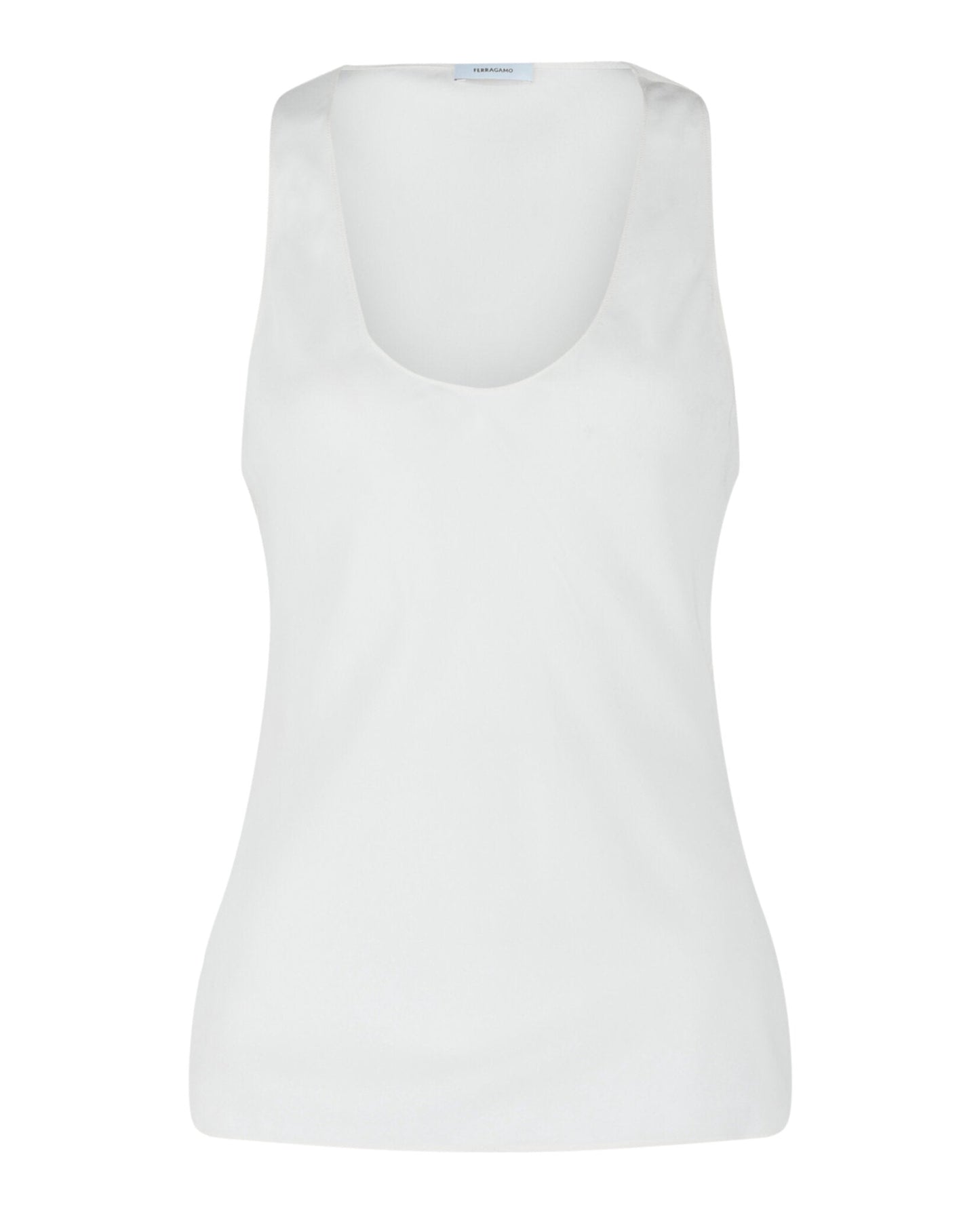Ferragamo Silk Tank Top