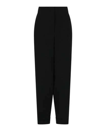 Ferragamo Cuffed Wide-Leg Trousers