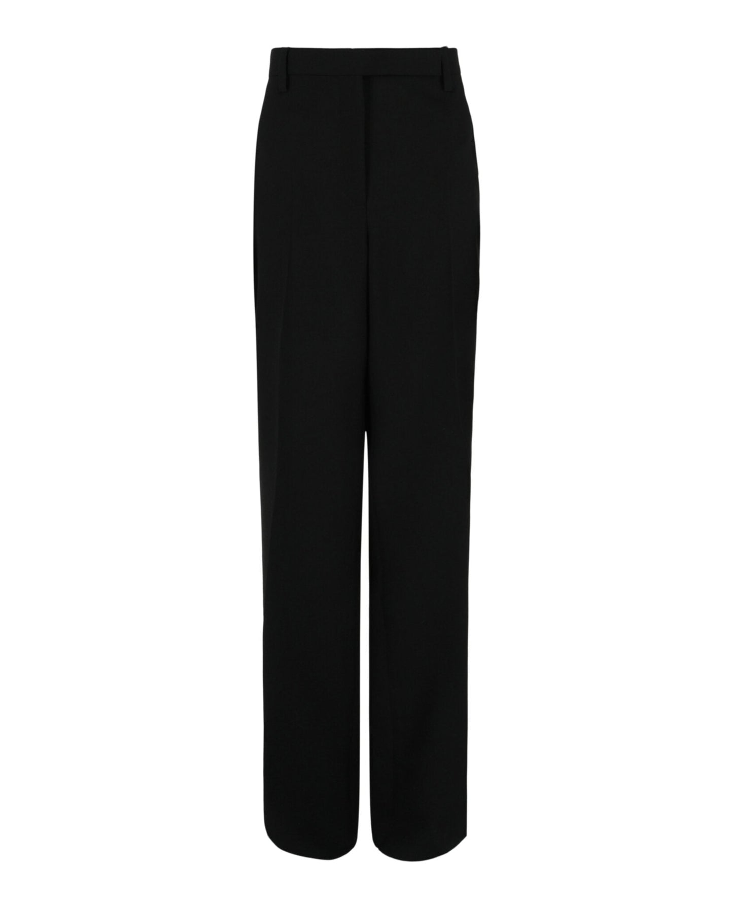 Ferragamo Creased Straight Leg Trousers