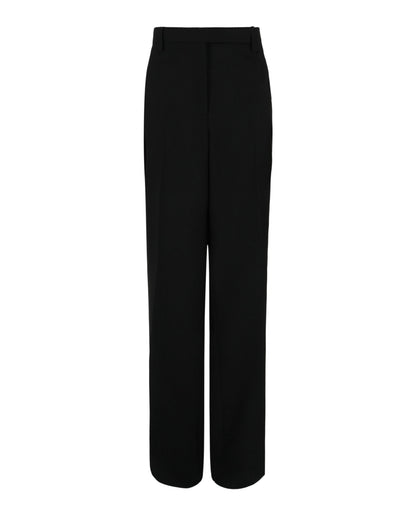 Ferragamo Creased Straight Leg Trousers