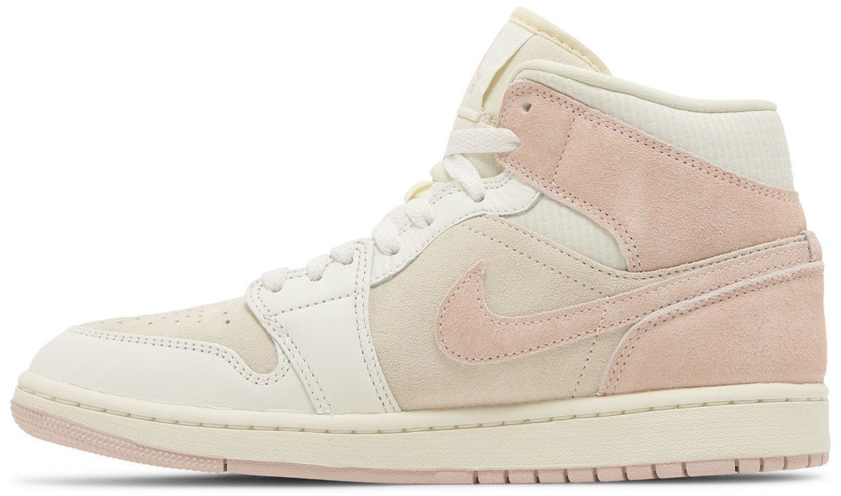 Air Jordan Women's Retro 1 Mid Se 'Seersucker' Sneakers