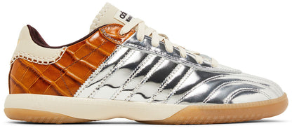 adidas Men's Wales Bonner X Samba Millennium 'Silver Metallic Easy Yellow' Sneakers